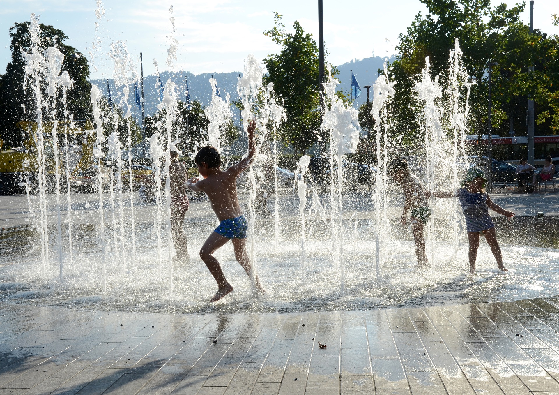 Zurich fountain 